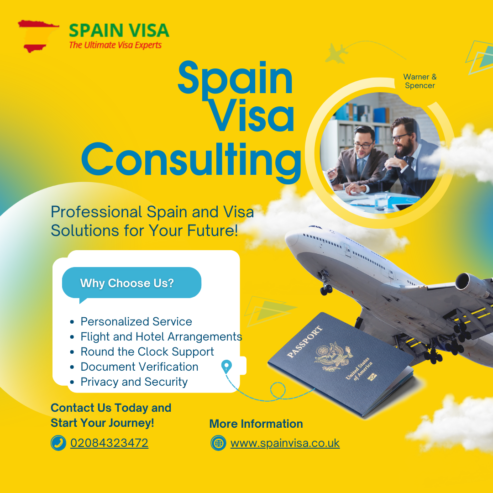 How to Get Spain visa UK