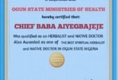 +234811 038 5497 The best powerful spiritual herbalist man in Nigeria to make money