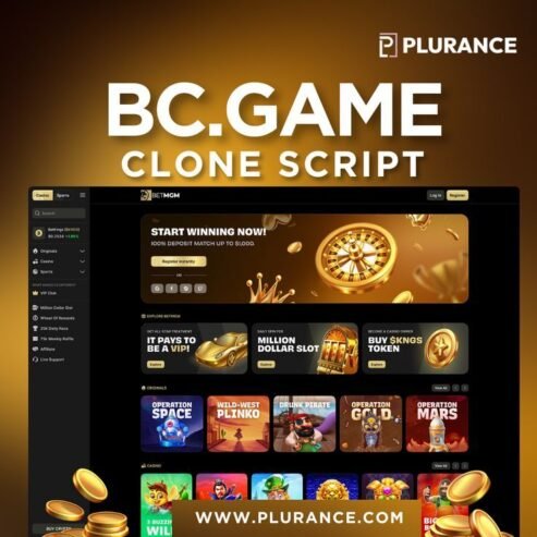 Achieve Crypto Casino Excellence with Our BC.Game Clone Script