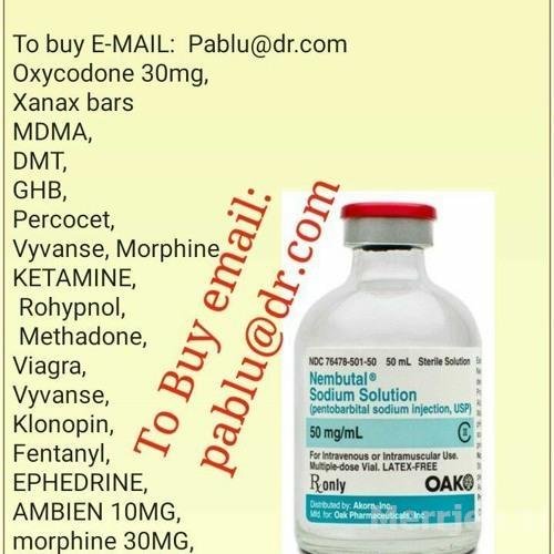 Nembutal, Oxycodone, Ketamine, and Medicinal Strains for Sale – Global Supply Locations Including UK, USA, and Europe | Contact: pablu@dr.com